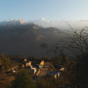 scenic view of munsiyari during summer